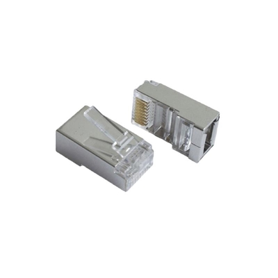 Μονωδικές πρίζες χύδην CAT6 8P8C - Χρυσόχρωμα, χωρίς σπασμούς, 1000+ κύκλους