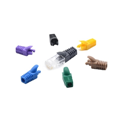 CAT7 Προστατευόμενος σύνδεσμος Ethernet RJ45 με εύρος ζώνης 600MHz, δύο κομμάτια μεταλλική θήκη και καταστροφική ασπίδα