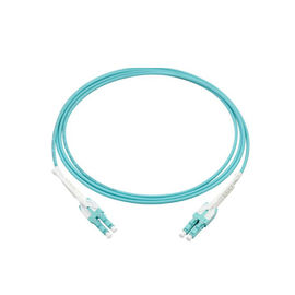 OM3 Multi Mode 50/125um Fiber Optic Patch Cord με συνδετήρα LC για εξοπλισμό τηλεπικοινωνιών και τοπικά δίκτυα