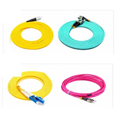 Πιστοποιημένο κατά ISO CE RoHS Simplex Fiber Optic Pigtail με SC LC Connector και OS2 G652D SM Fiber