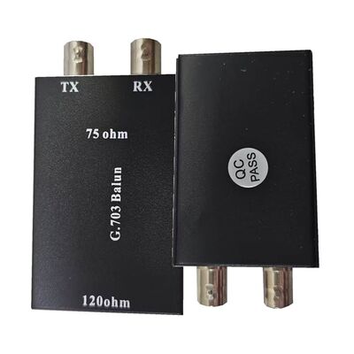 Surge Protected G.703 Balun Converter for Outdoor E1 BNC to RJ45 Converter 75 Ohm to 120 Ohm
