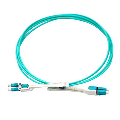 LC-LC Duplex Fiber Optic Patch Cord Single Mode με Προσαρμόσιμο Μήκος για Μετάδοση Δεδομένων Υψηλής Ταχύτητας