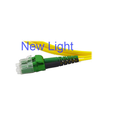 LC-LC Connector PVC/LSZH Optical Fiber Patch Cord με προσαρμόσιμο μήκος για δίκτυα υψηλής πυκνότητας