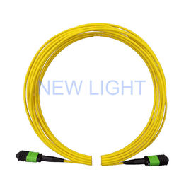 άλτης θηλυκών συνδετήρων 2m (6ft) MPO/OS2 24 ενιαίο καλώδιο οπτικών ινών τρόπου πυρήνων