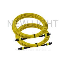 Καλώδιο MPO MTP 3.0 mm 12 πυρήνων οπτικών ινών Single Mode για εφαρμογές 40GBase-SR4 και 100GBase-SR4