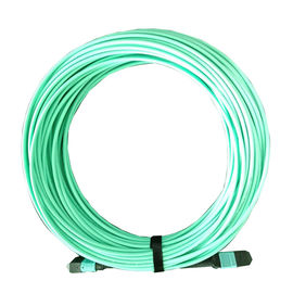 12 η ίνα 50/125 λέιζερ καλωδίων 10Gb OM3 MPO MTP βελτιστοποίησε πολλαπλού τρόπου (3m/10ft)