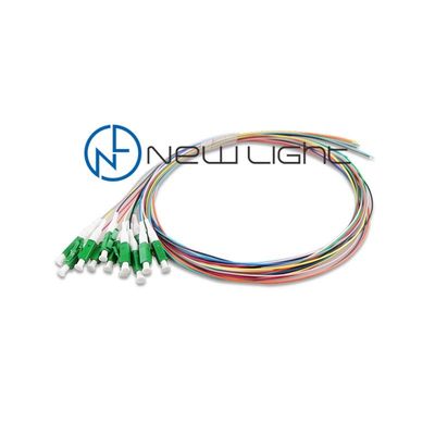 1.5m 0.9mm LC APC Fiber Optic Pigtail για Εφαρμογές Υψηλής Πυκνότητας