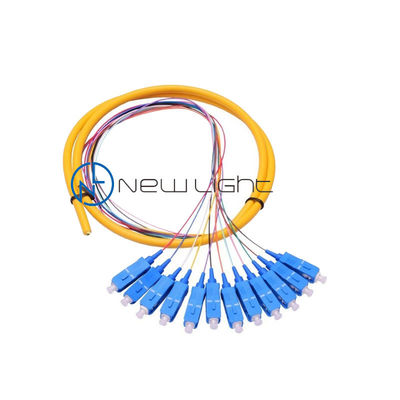 Τήξη που συνδέει την πλεξίδα 50/125um 10Gb OM3 LC οπτικών ινών Singlemode