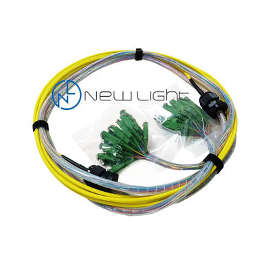 9/125um OS2 Single Mode 1550nm LC/APC FOA Patch Cables για συνδέσεις δικτύου υψηλής ταχύτητας