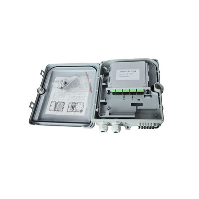 12 Port FTTH Termination Box με υλικό σύνθεσης PC+ABS και προστασία IP65 για εξωτερική διανομή ινών