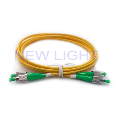 G657A1 SC/APC σε LC Multimode Duplex Fiber Optic Patch Cable με LSZH 2.0mm Jacket